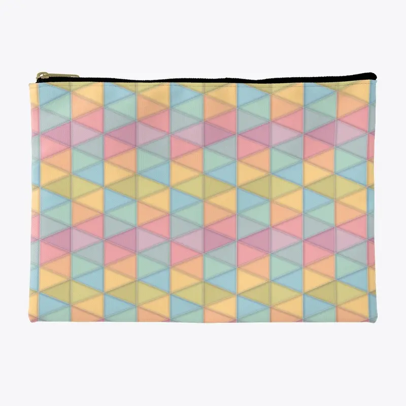 Pastel Triangles Pattern