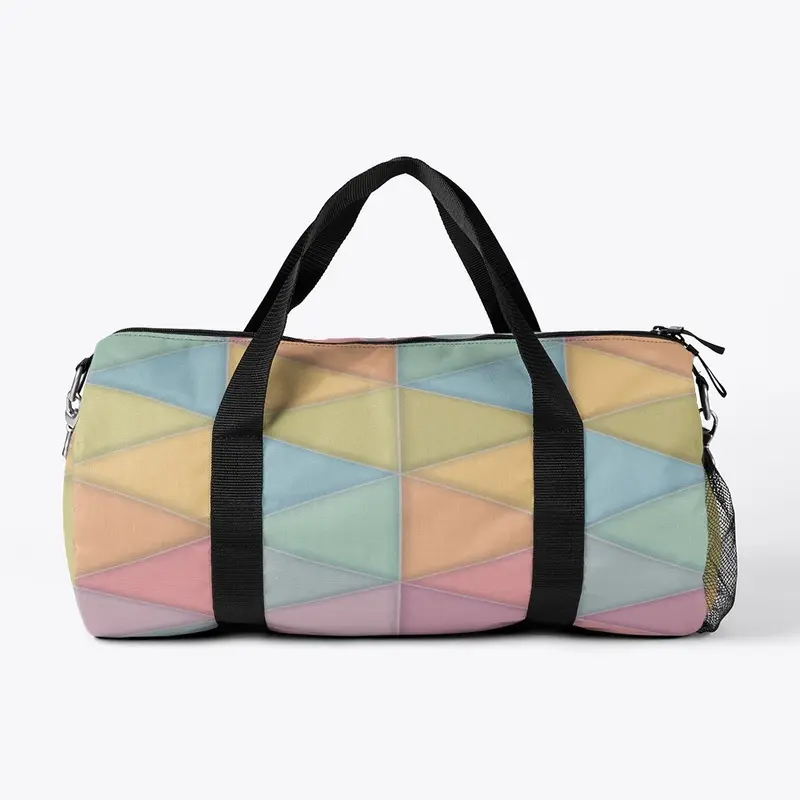 Pastel Triangles Pattern