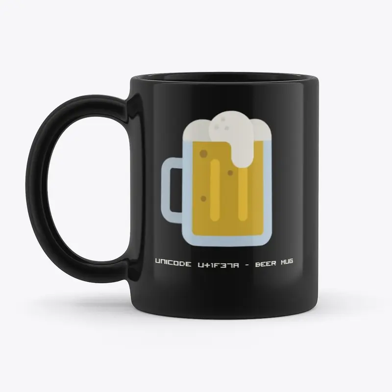 The Unicode Collection - U+1F37A BeerMug