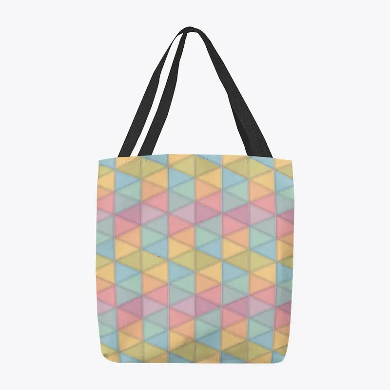 Pastel Triangles Pattern