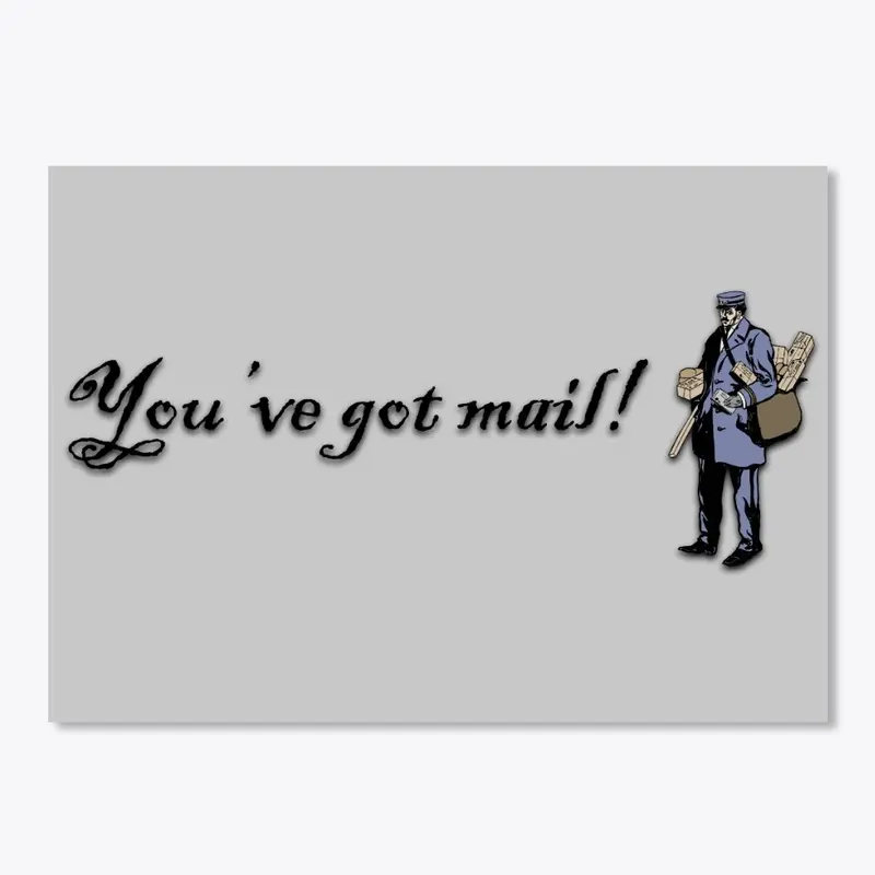 You've Got Mail Retro Postal Worker