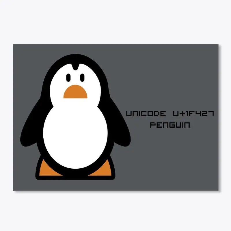 The Unicode Collection - U+1F427 Penguin