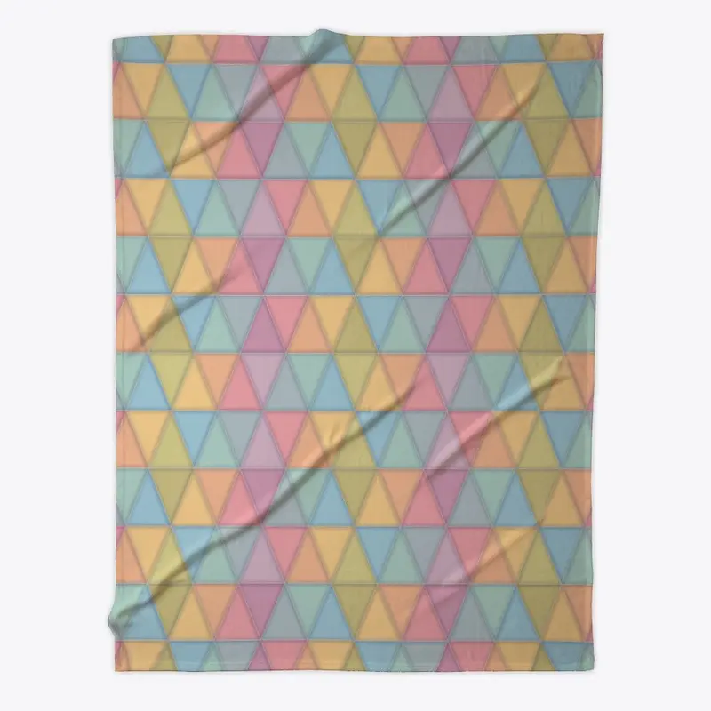 Pastel Triangles Pattern