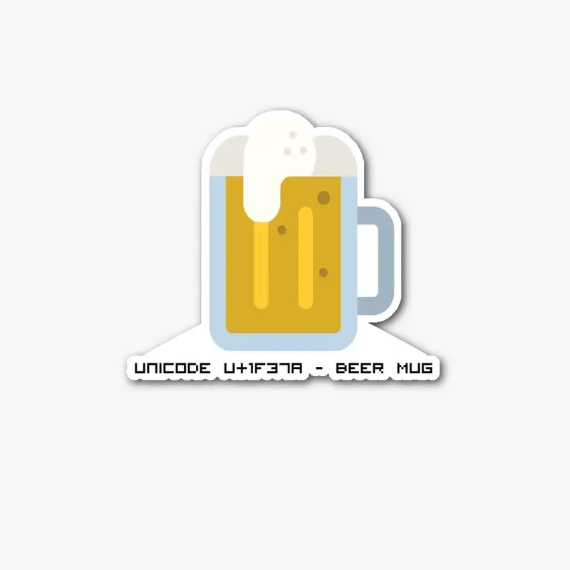 The Unicode Collection - U+1F37A BeerMug