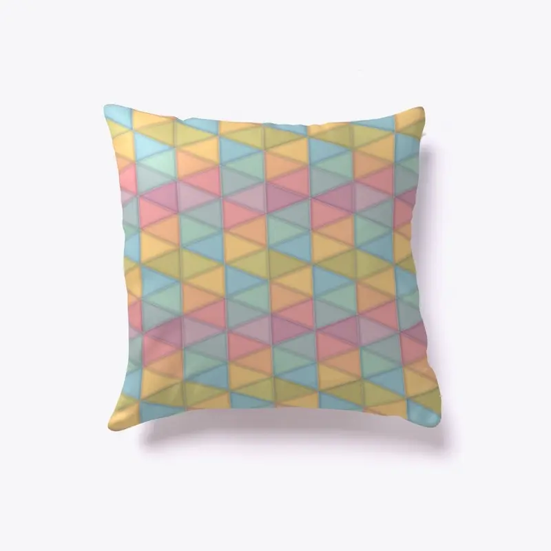 Pastel Triangles Pattern